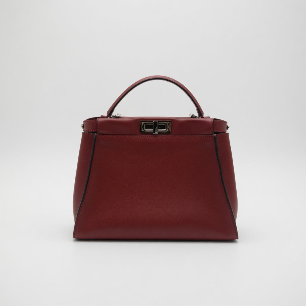 Fendi Preowned Luxury Bag Peakaboo Medium Front View