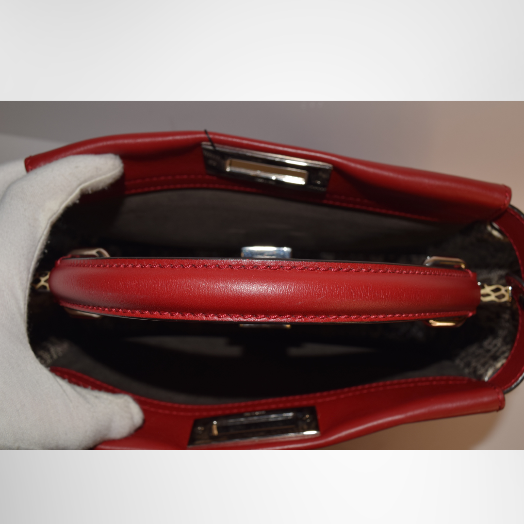 Fendi Preowned Luxury Bag Peakaboo Medium Interior View