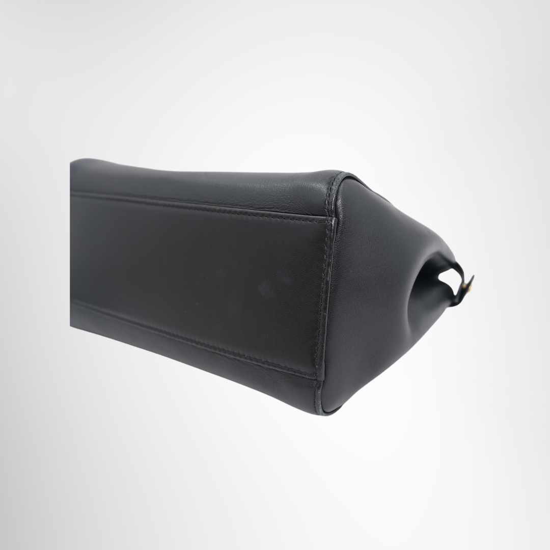 Fendi Preowned Luxury Bag Peekaboo Mini Bag Bottom View 2