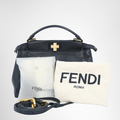 Fendi Preowned Luxury Bag Peekaboo Mini Bag Front View 2