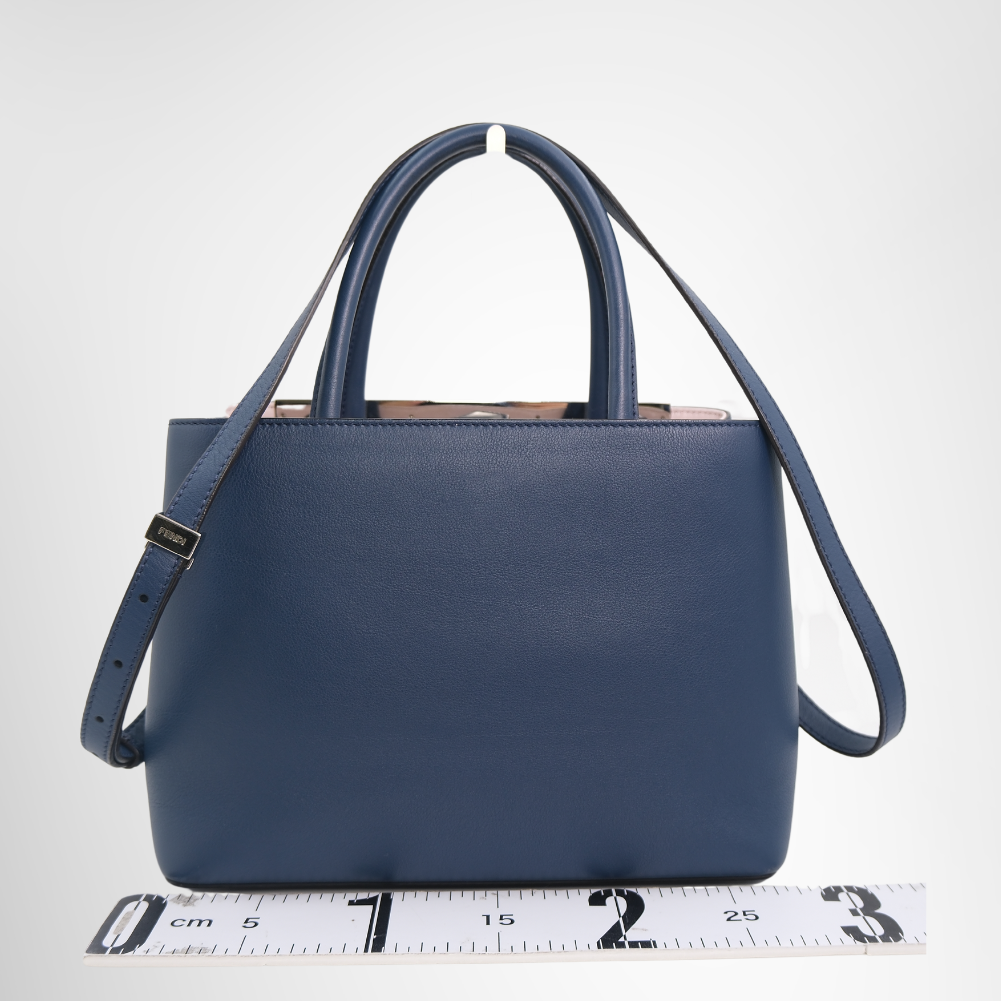 Fendi Preowned Luxury Bag Petite 2Jours Tote Bag Back View