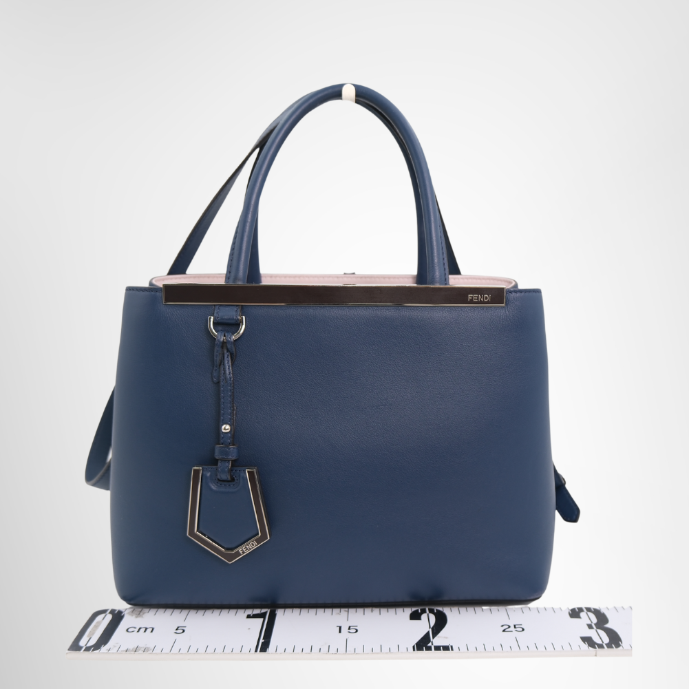 Fendi Preowned Luxury Bag Petite 2Jours Tote Bag Front View 2