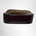 Fendi Preowned Luxury Bag Zucca Pattern Tote Bag Bottom View