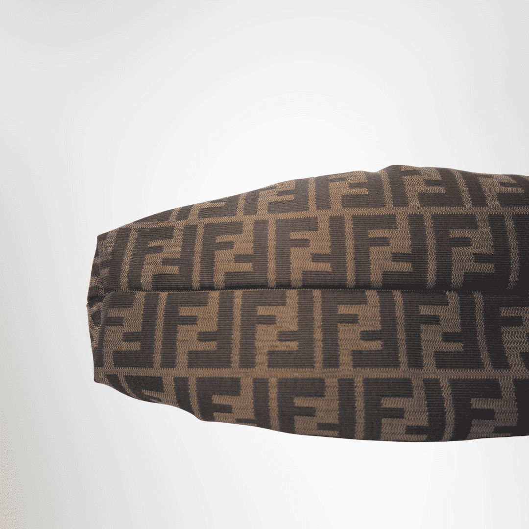 Fendi Preowned Luxury Bag Zucca Shoulder Bag Bottom View 3
