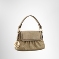 Fendi Preowned Luxury Iridescent Calfskin Mini Baguette Chef Style Hand Bag Front Page - Antonio & Co.