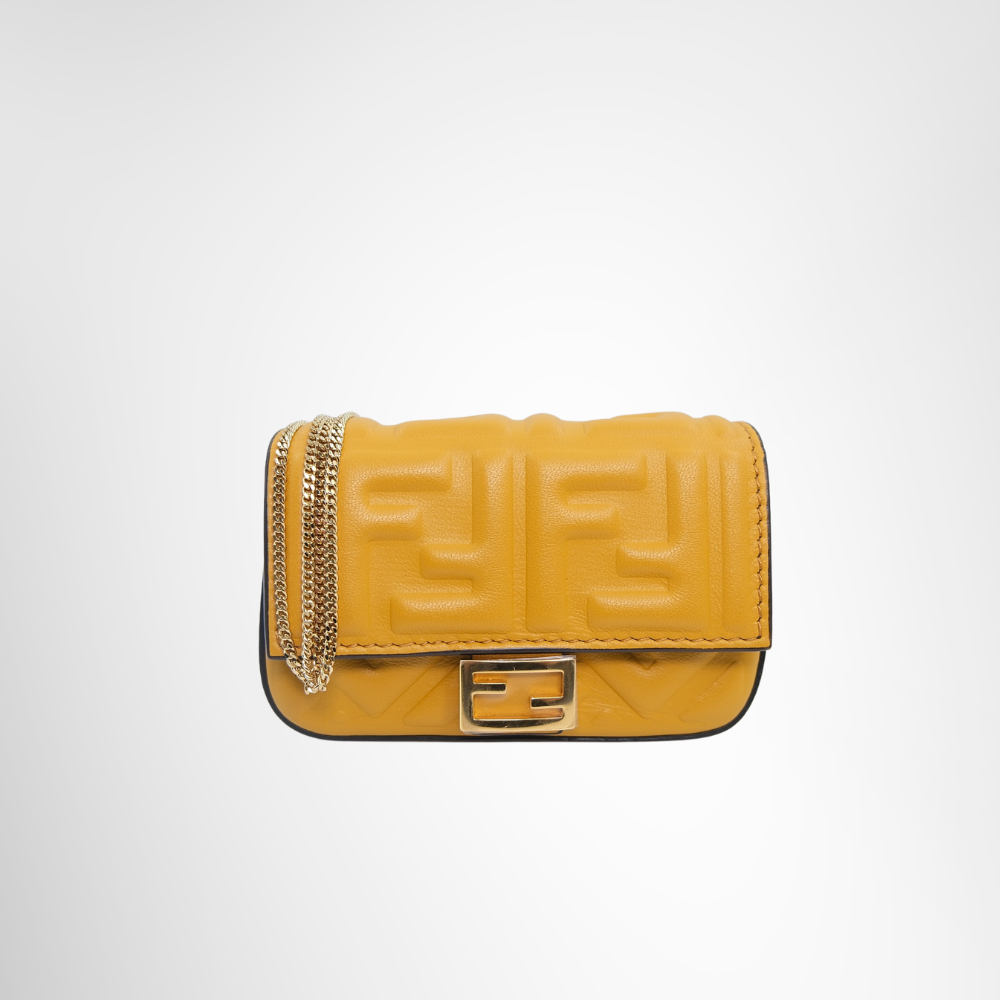 Fendi Preowned Luxury Nano Baguette Charm Front Page