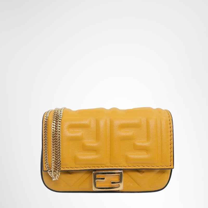 Fendi Preowned Luxury Nano Baguette Charm Front Page
