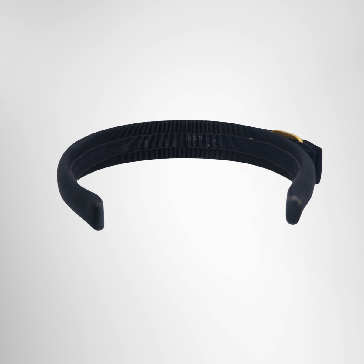 Ferragamo Blue Vara Bow Headband – Pre-Owned Luxury Accessory – Antonio & Co –Interior View 