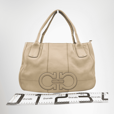 Salvatore Ferragamo Gancini 2-way Tote Bag