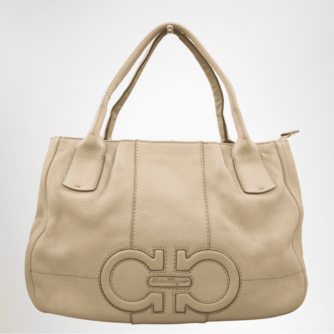Salvatore Ferragamo Gancini 2-way Tote Bag