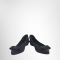 Ferragamo Preowned Luxury Flats Viva Bow Ballet Flat Front View 2