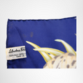 Ferragamo Preowned Luxury Leopard Exotic Foliage Scarf Design Scarf Tag View - Antonio & Co.