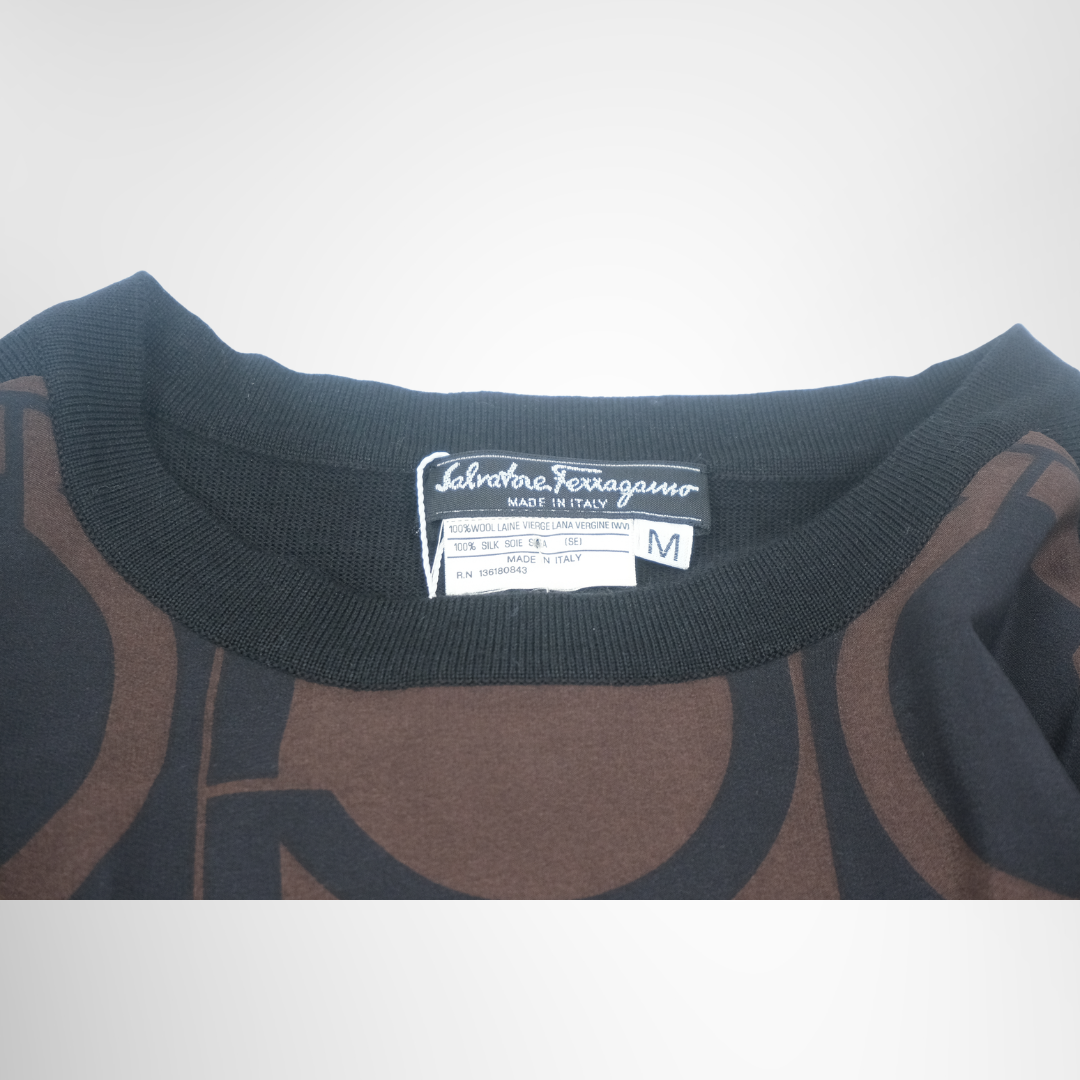 Ferragamo Preowned Luxury Long Sleeve Size M Apparel Inside Tag2 - Antonio & Co.