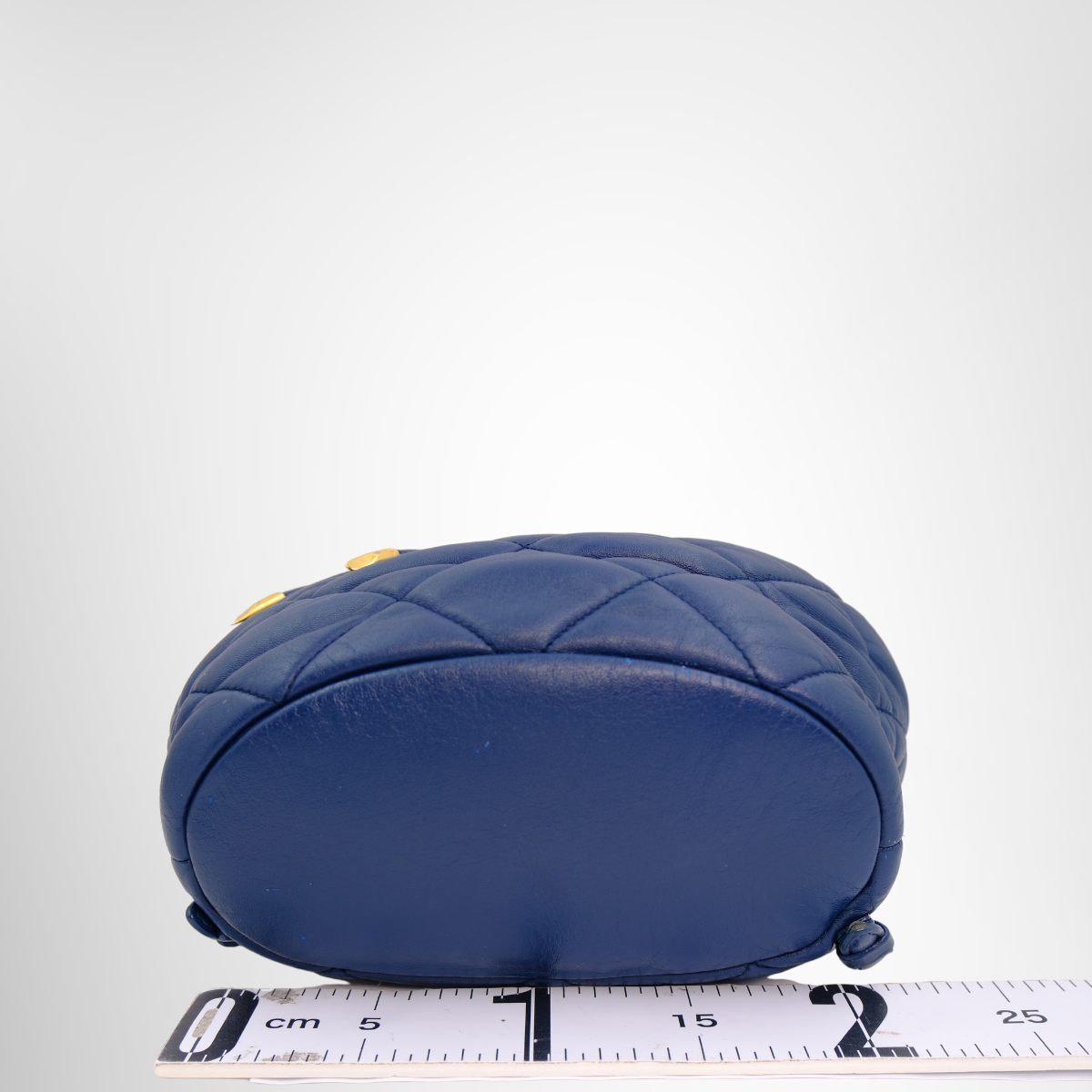 Ferragamo Preowned Luxury Navy Backpack - Antonio & Co. Bottom
