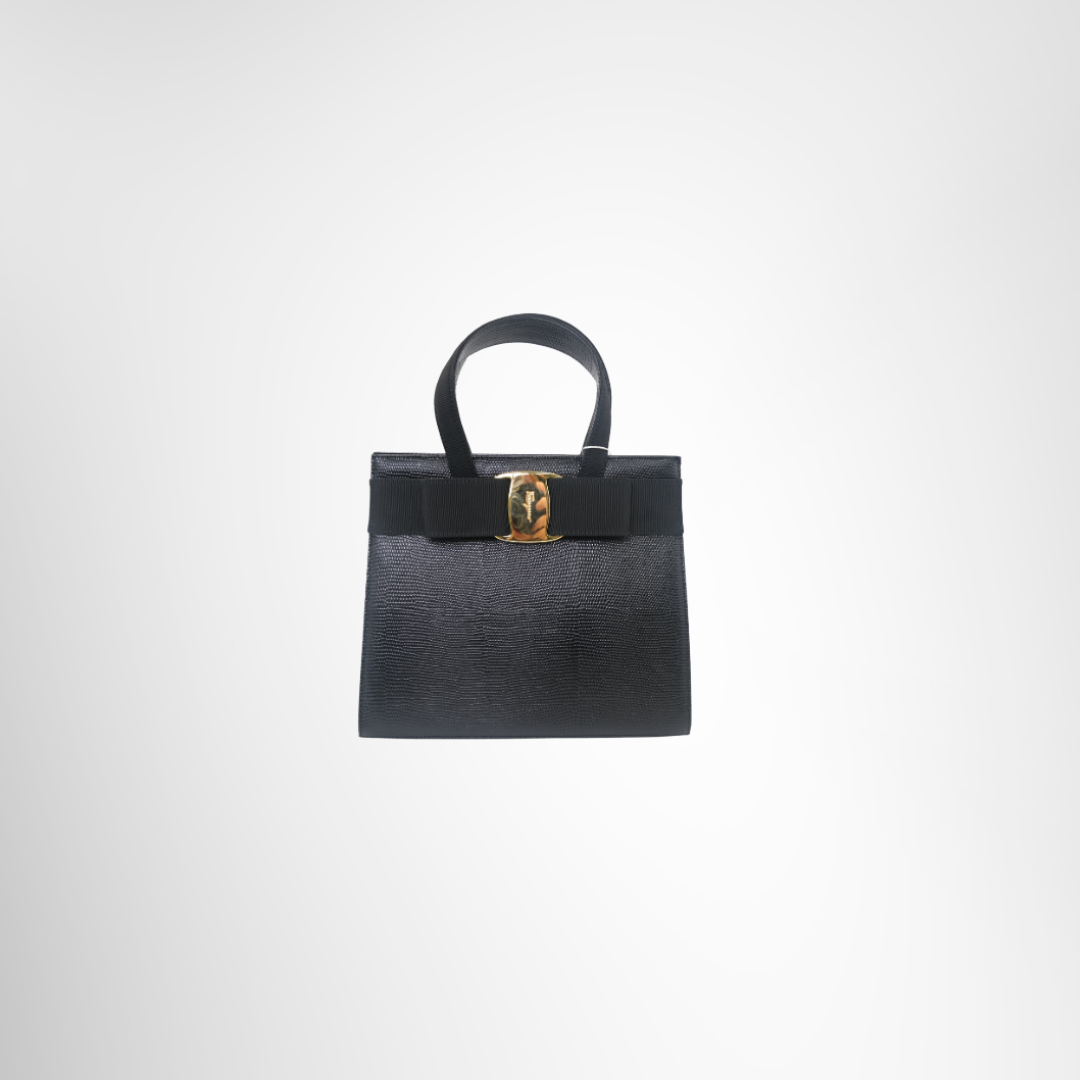 Ferragamo Preowned Luxury Vara Handbag Bag Front Page2 - Antonio & Co.