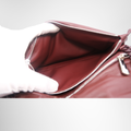 Ferragamo Preowned Luxury Viva Bow Shoulder Bag in Maroon Inside View2 - Antonio & Co.