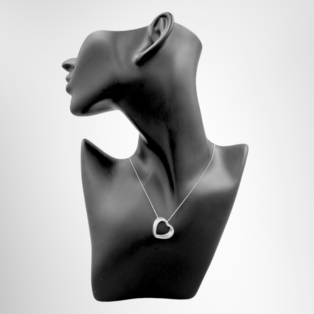 Geometric Necklace in Silver