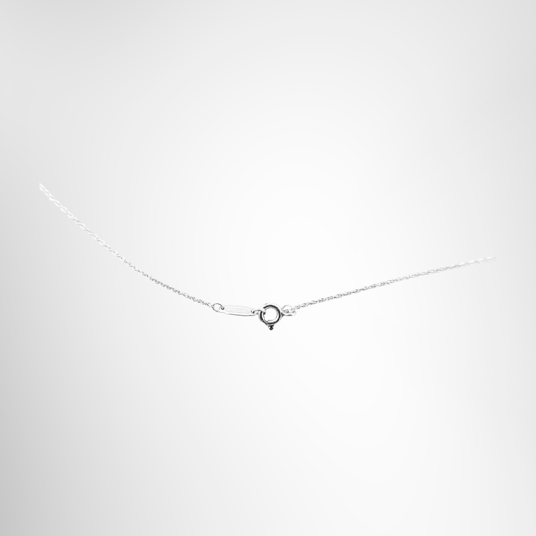 Geometric Necklace in Silver