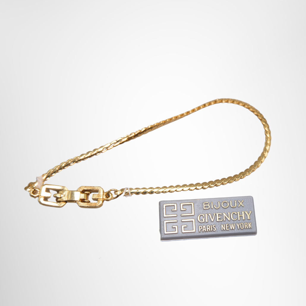 Gold Tone Chain Bracelet