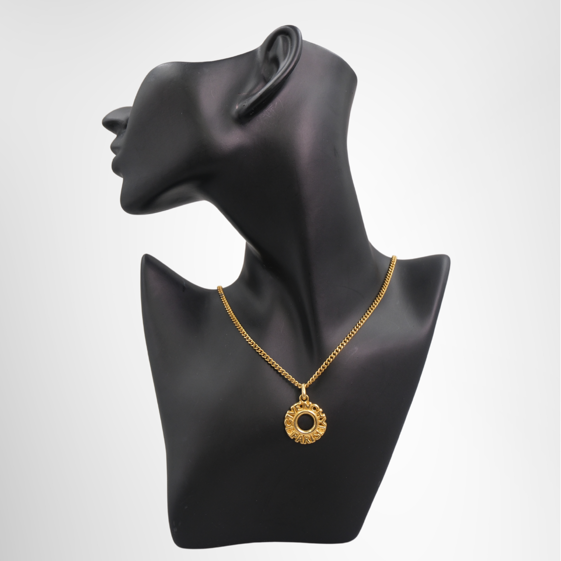 Paris Gold Tone Chain Necklace