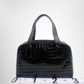 Givenchy Preowned Luxury Embosses Black Handbag Back View - Antonio & Co.