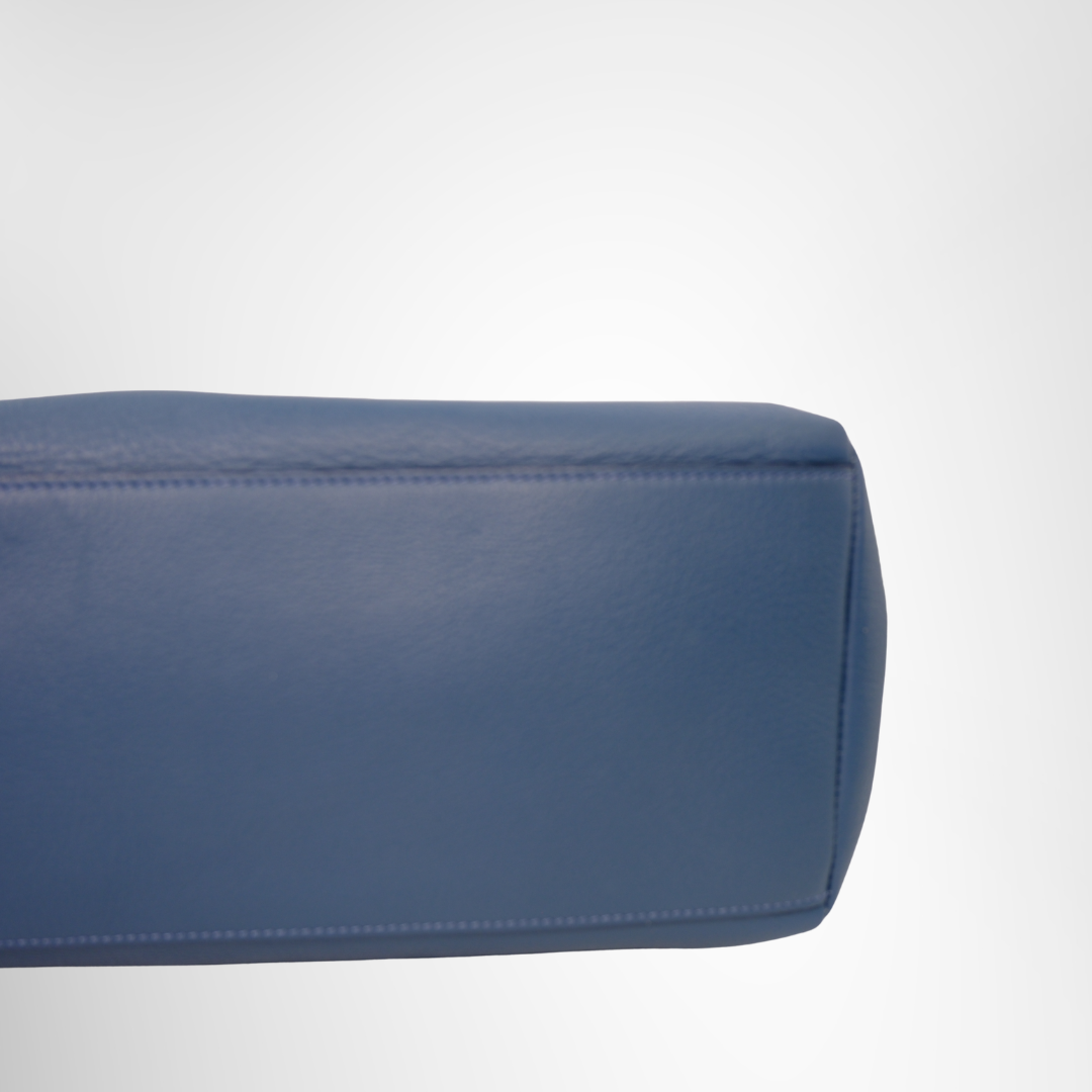 Givenchy Preowned Luxury Small Blue Pandora Pure Flap Bag Bottom View3 - Antonio & Co.