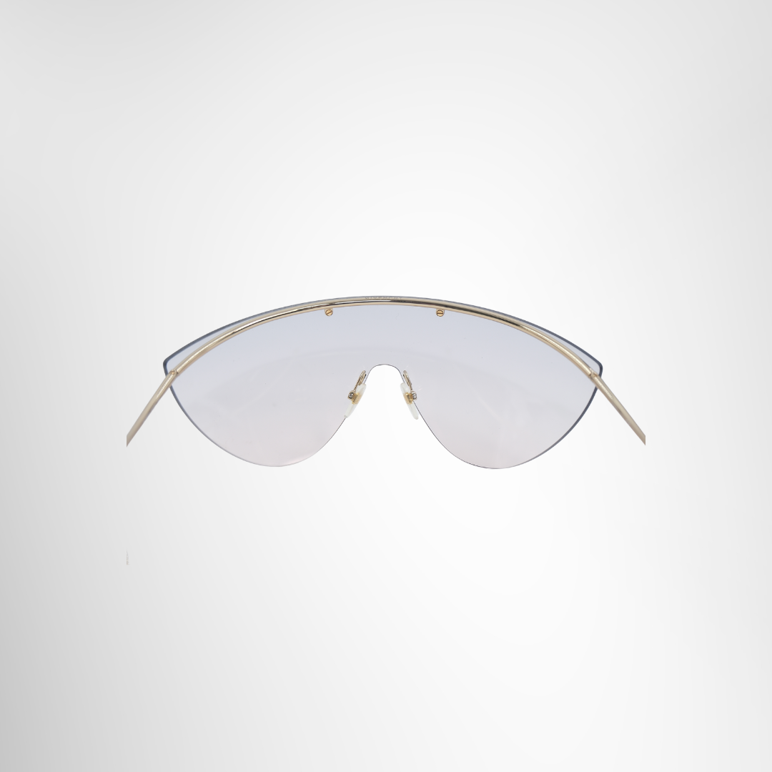 Givenchy Preowned Luxury Sunglasses GV 7152/S Sunglasses in Shield Style Back View