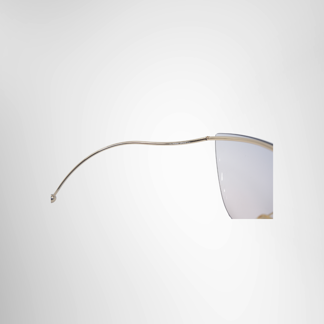 Givenchy Preowned Luxury Sunglasses GV 7152/S Sunglasses in Shield Style Inner Temple View