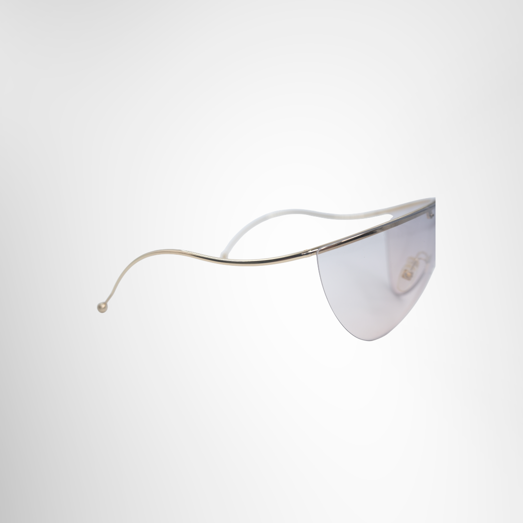 Givenchy Preowned Luxury Sunglasses GV 7152/S Sunglasses in Shield Style Side View