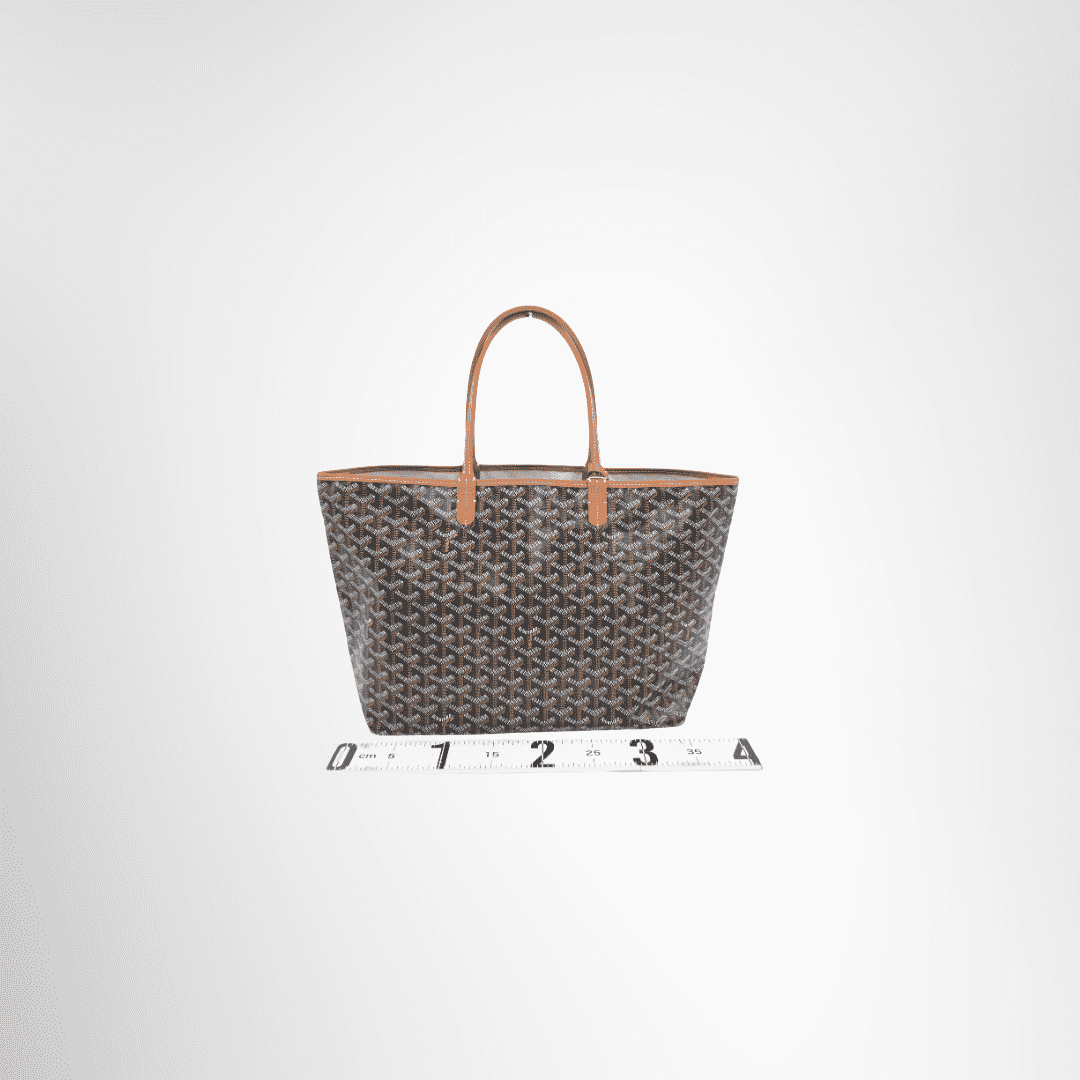 Goyard Preowned Luxury Saint Louis PM Tote Bag Back View - Antonio & Co.
