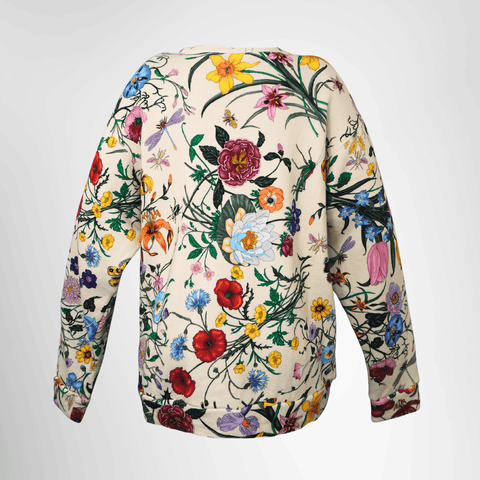 Gucci Floral Print Sweatshirt