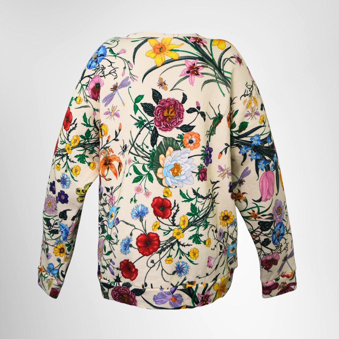 Floral Print Sweatshirt