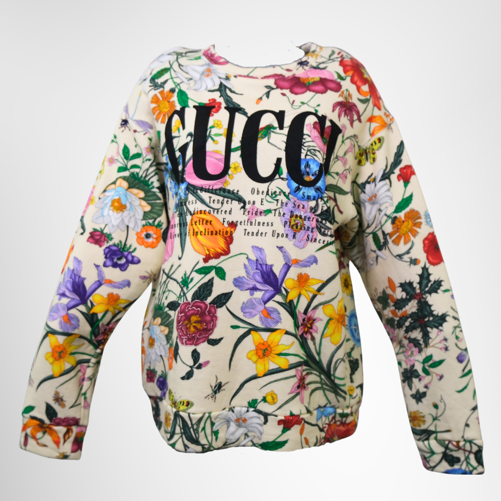 Floral Print Sweatshirt
