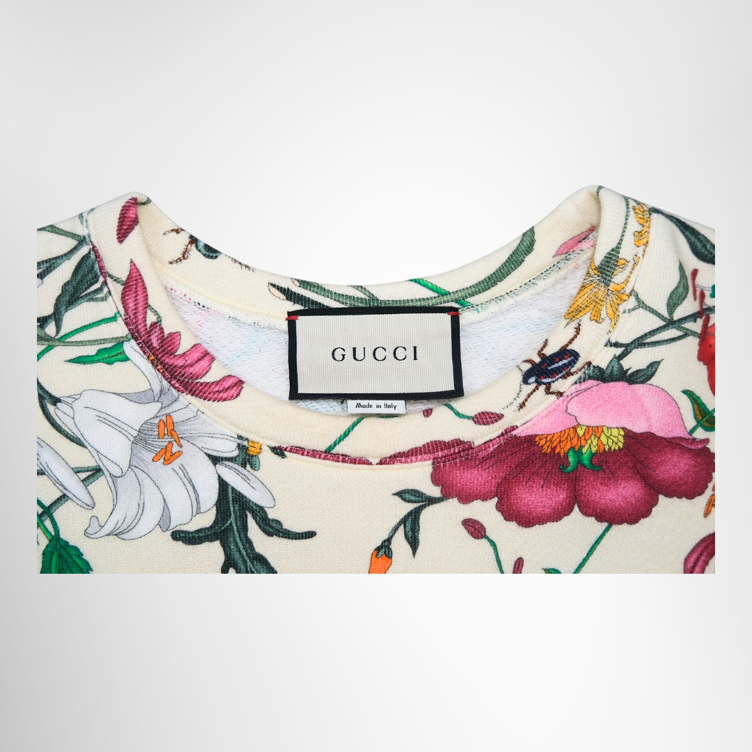 Floral Print Sweatshirt