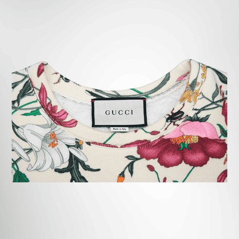Gucci Floral Print Sweatshirt