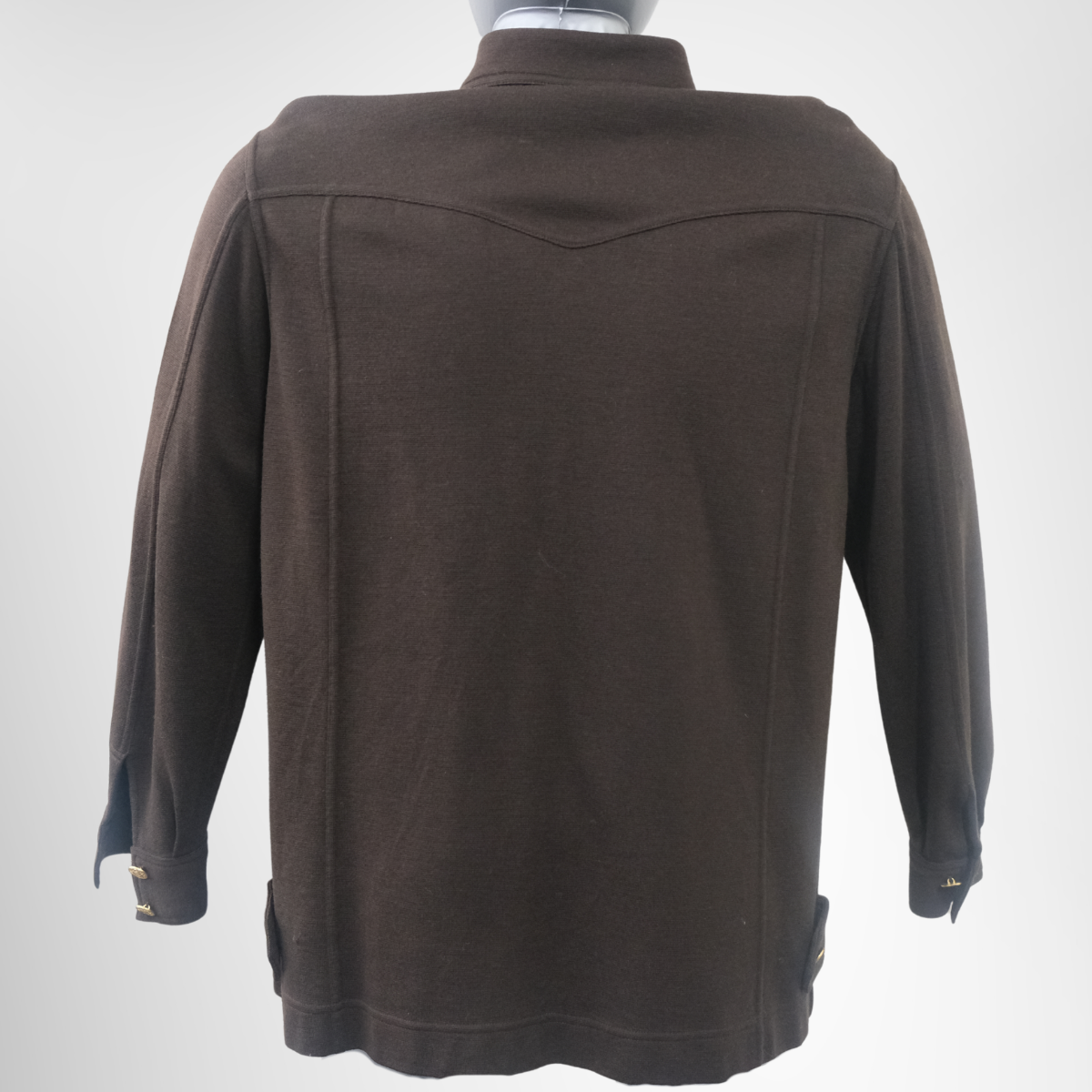 Gucci Brown Jacket – Pre-Owned Luxury Brand Apparel – Antonio & Co Back View