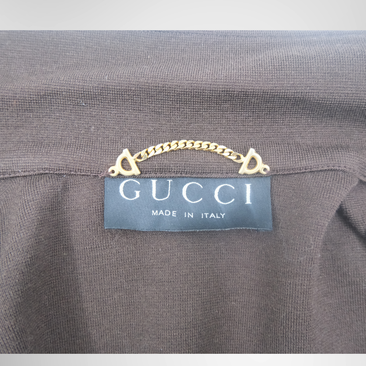 Gucci Brown Jacket – Pre-Owned Luxury Brand Apparel – Antonio & Co Tag