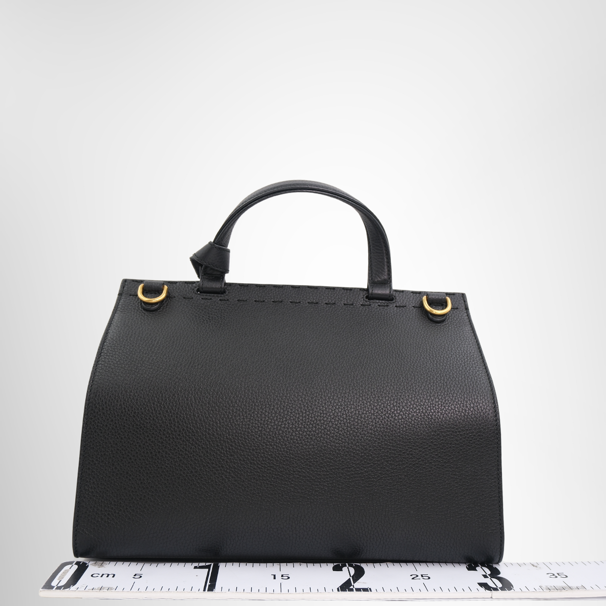 Gucci GG Marmont Leather Top Handle Bag – Pre-Owned Luxury Brand Bag – Antonio & Co – Back-View