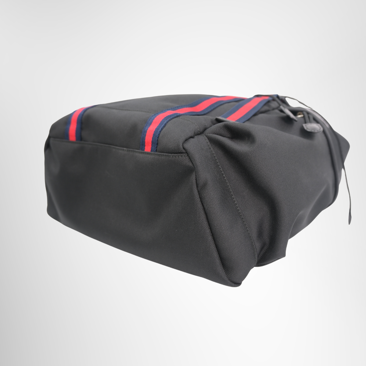 Gucci Techno Canvas Web Double Buckle Backpack – Pre-Owned Luxury Brand Bag – Antonio & Co – Right Corner