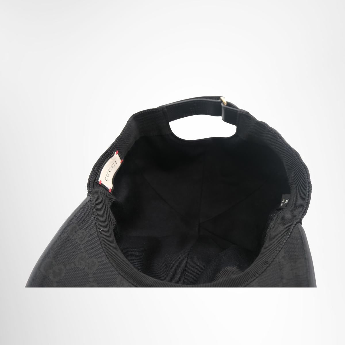 Gucci GG Canvas Baseball Hat – Pre-Owned Luxury – Antonio & Co – Interior View 