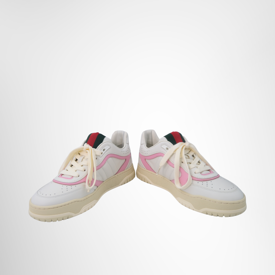 Gucci Re Web Sneakers – Pre-Owned Luxury Shoes – Antonio & Co Front Page