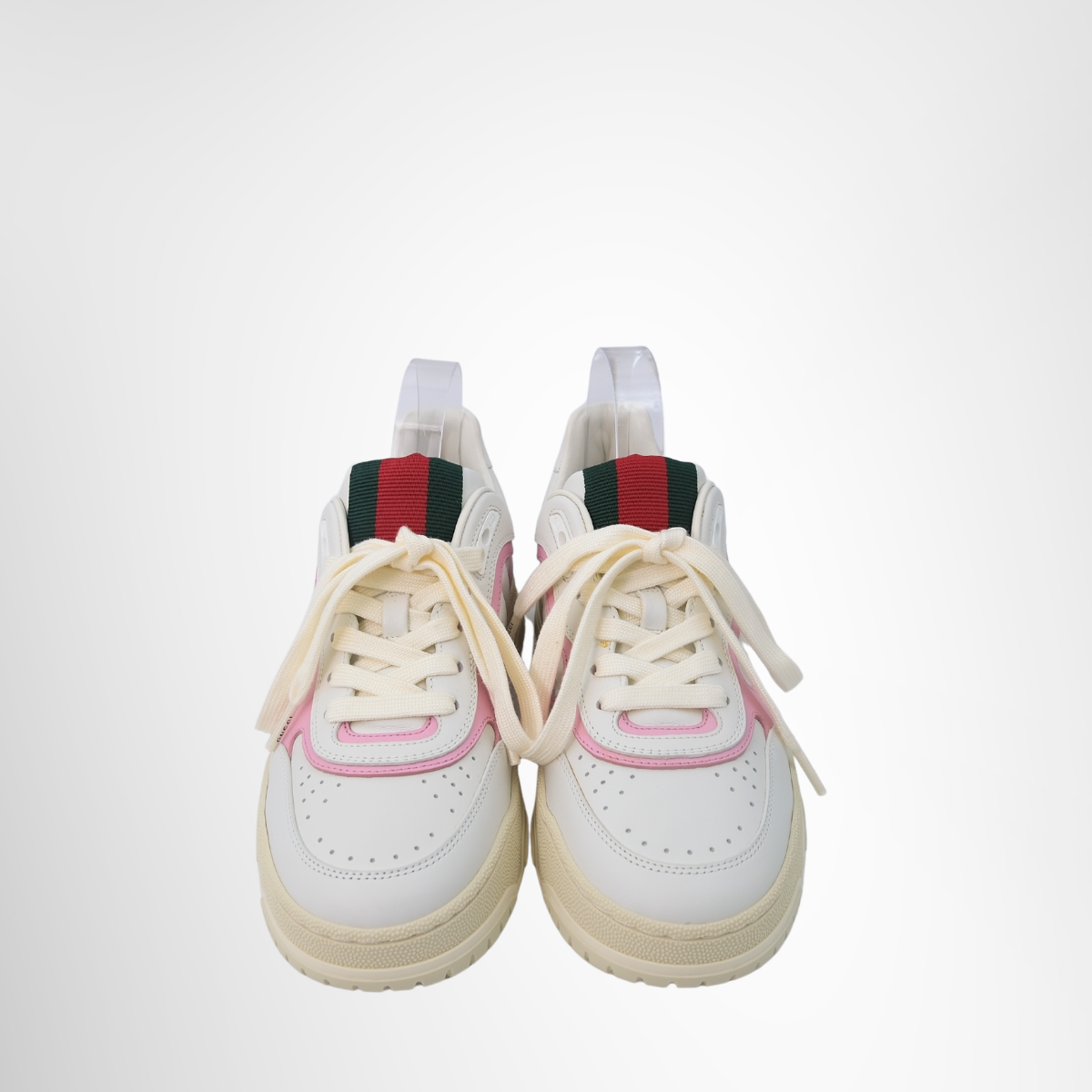 Gucci Re Web Sneakers – Pre-Owned Luxury Shoes – Antonio & Co Front Page