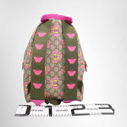 Gucci GG Supreme Monogram Children’s Butterfly Backpack
