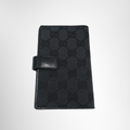 Gucci GG Canvas 6-Ring Agenda Planner Cover – Pre-Owned Luxury Brand Accessories – Antonio & Co Back View
