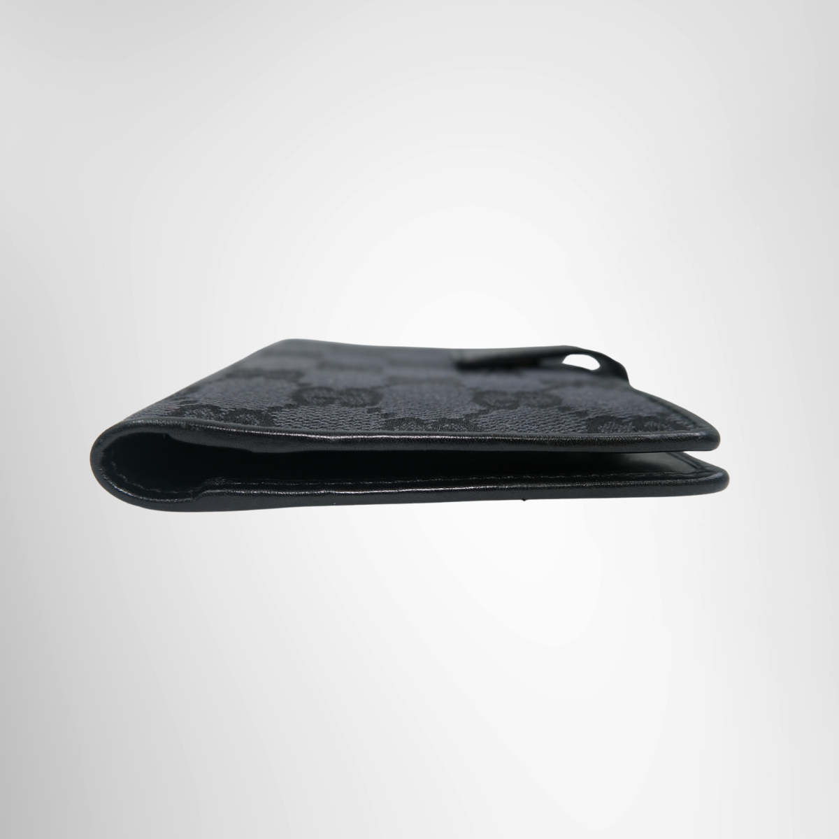 Gucci GG Canvas 6-Ring Agenda Planner Cover – Pre-Owned Luxury Brand Accessories – Antonio & Co Side View 