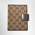 Gucci GG Canvas Agenda Notebook Cover – Pre-Owned Luxury Brand Accessories – Antonio & Co Back View