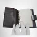 Gucci GG Canvas Agenda Notebook Cover – Pre-Owned Luxury Brand Accessories – Antonio & Co Interior View