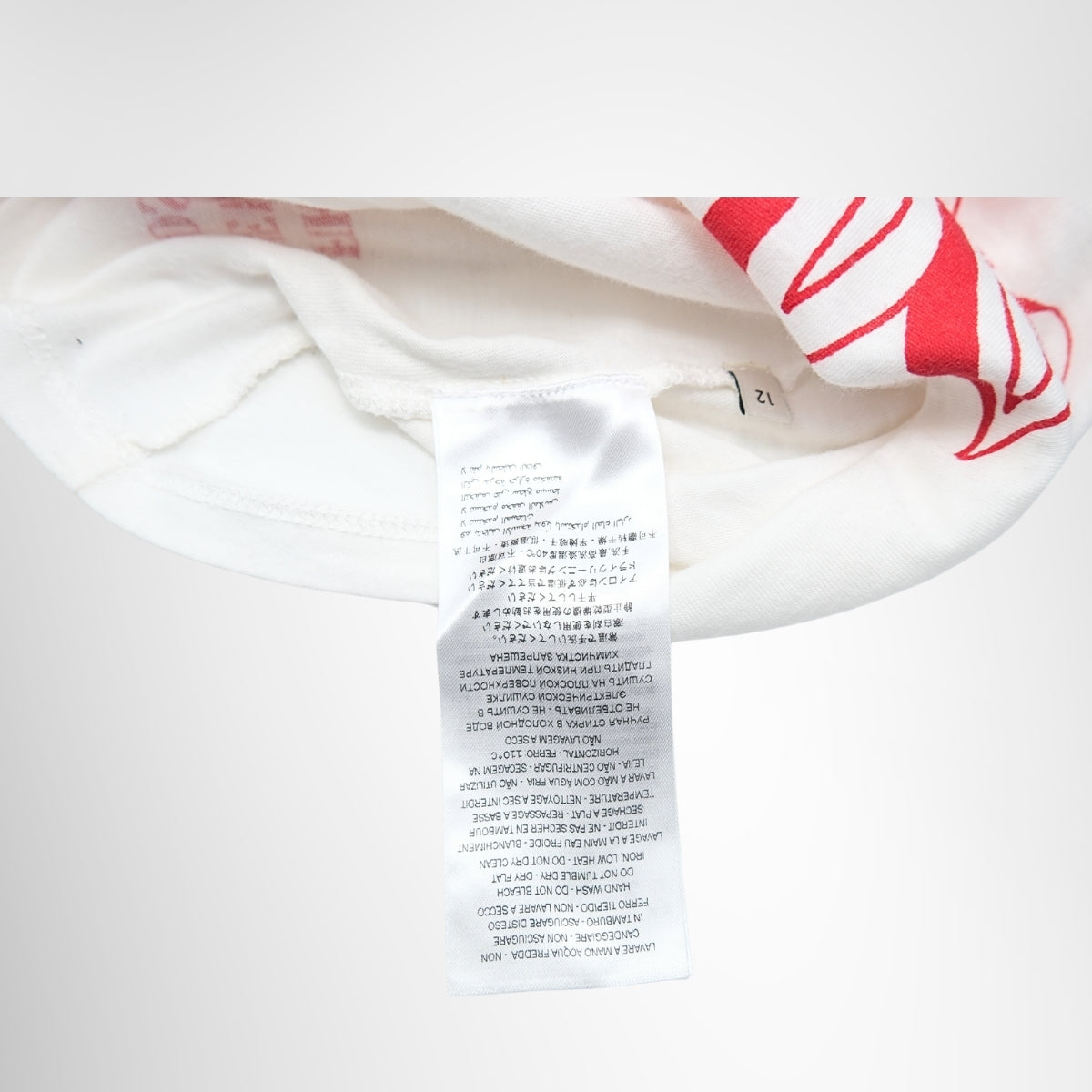 Gucci Short Sleeve White T-Shirt – Pre-Owned Luxury Brand Apparel – Antonio & Co Tag 3