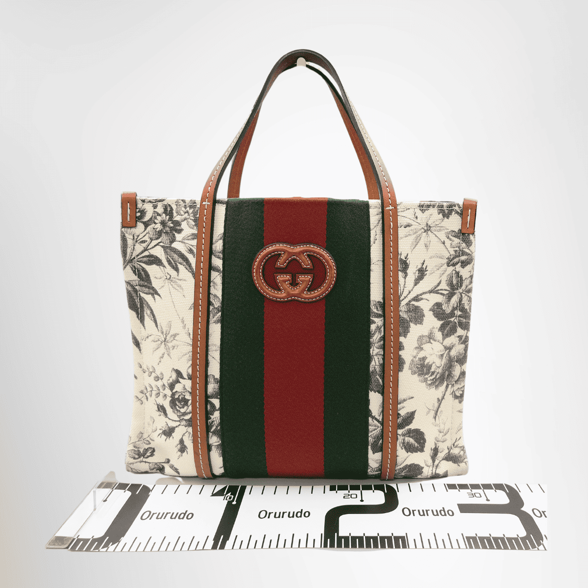 Interlocking GG Small Tote Bag Gucci Interlocking G Small Tote Bag – Floral Print