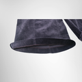 Gucci Navy Blue Corduroy Flare Trousers Size 40 – Pre-Owned Luxury Apparel – Antonio & Co – Bottom CLose up